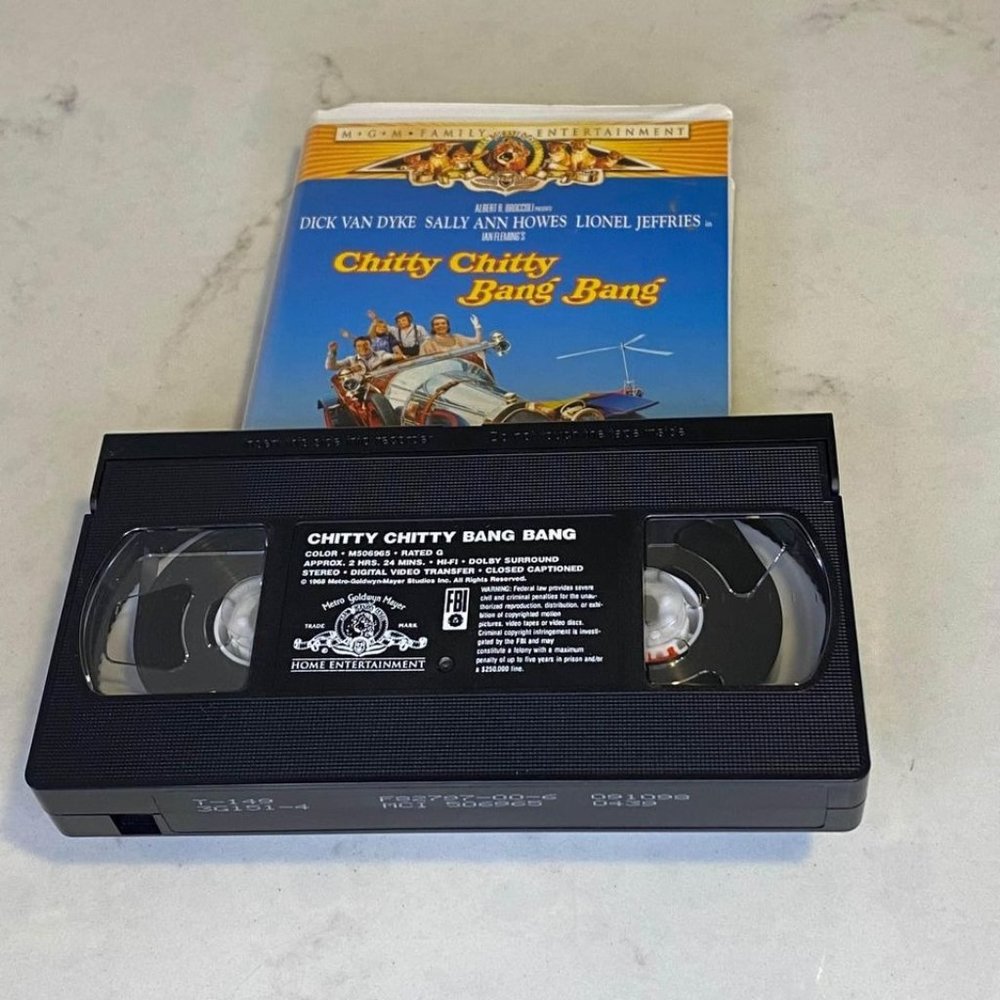 Chitty Chirty Bang Bang VHS Movie